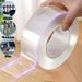 3 Rolls Heavy Duty Double Sided Tape Strong Adhesive Reusable Traceless Multifunctional Removable Washable Transparent Nano Tape For Home Office Car_voghion.com