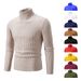 Men's Oversized Knit Sweater – Relaxed Fit Crewneck Pullover (M-5XL) | Breathable & Wrinkle-Resistant Cotton Blend_voghion.com