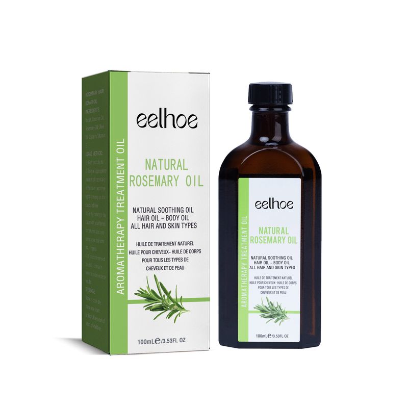 EELHOE Ätherisches Rosmarinöl für die Haarpflege, Anti-Frizz, lang anhaltende Weichheit, Duftreparatur, Dauerwellen- und Färbeöl für die Haarpflege_voghion.com