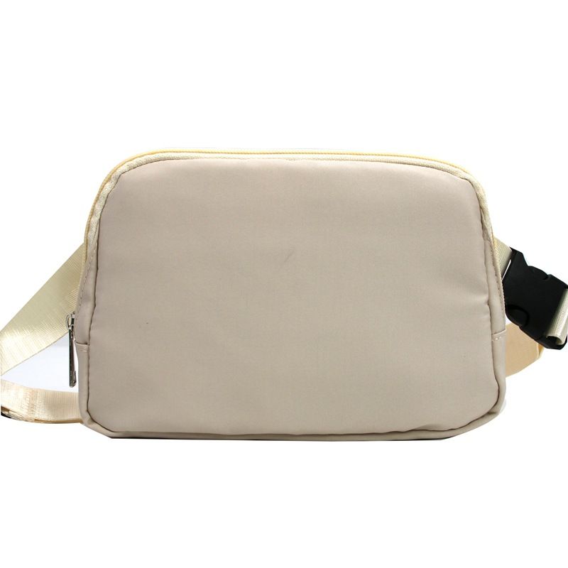 Nylon waterproof chest bag for men and women crossbody bag outdoor sports running Fanny pack_voghion.com
