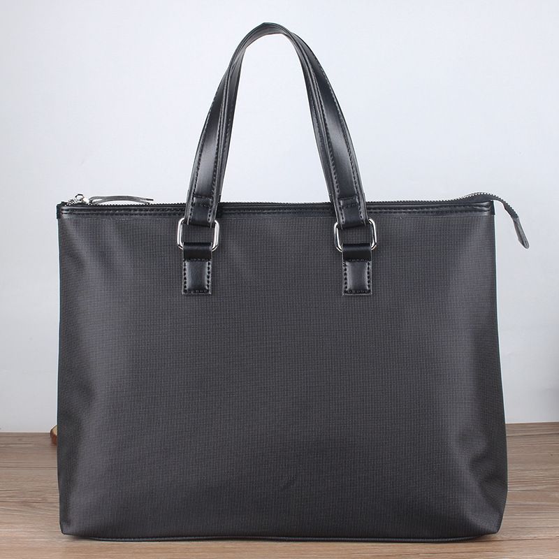 Sac à main décontracté, porte-documents, réunion, sac d'affaires unisexe à la mode_voghion.com