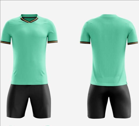 2425 Conjunto de traje de fútbol para adultos y niños, camiseta de fútbol deportiva, ropa de entrenamiento_voghion.com