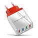 Unschlagbare Qualität Farbe 4USB Handy 3A Tablet Reise Ladekopf, Amerikanischen Und Europäischen Standard Ladegerät_voghion.com