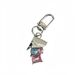 Colored Diamond Heart-Shaped Keychain_voghion.com