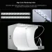 24x23x22cm Mini Folding Lightbox Photography Studio Softbox Dimmable LED Ring Light Soft Box 6 Backdrops For Phone DSLR Camera_voghion.com