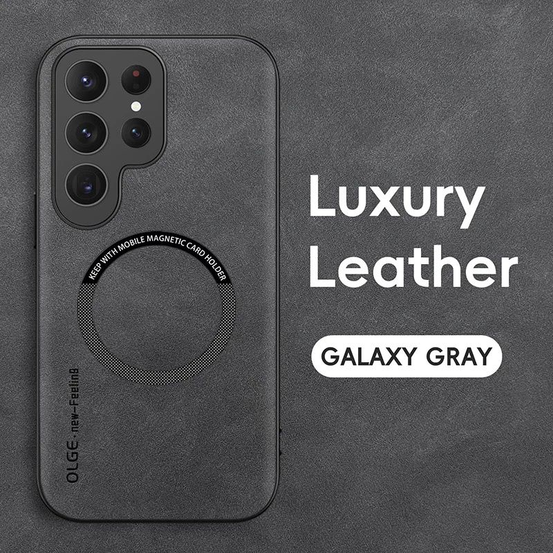 For Case For Samsung Galaxy S25 S24 Ultra S23 S21 S20 Plus Leather Cases For Samsung S24 S23 S21 FE Note 20 Ultra Cover_voghion.com