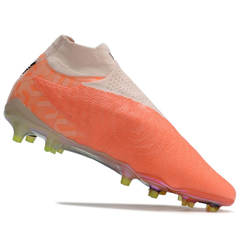 Novos calçados de futebol Phantom GX de cano alto, à prova d'água e antiderrapante, com solado galvanizado original FG_voghion.com