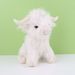 29cm Kawaii Symulacja Highland Cow Zwierzę Pluszowa Lalka Miękka Wypchana Kremowa Highland Cattle Pluszowa Zabawka Kyloe Pluszowy Prezent dla Dzieci_voghion.com