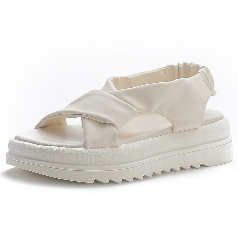 Marjorie Sponge Bottom Women's Shoes Hundred Short Dress Beach Sandals Women's Shoes_voghion.com