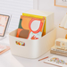 Desktop Household Cosmetics Drawer Plastic Storage Small Sundries Snacks Dormitory Basket Kitchen Organizer Box_voghion.com