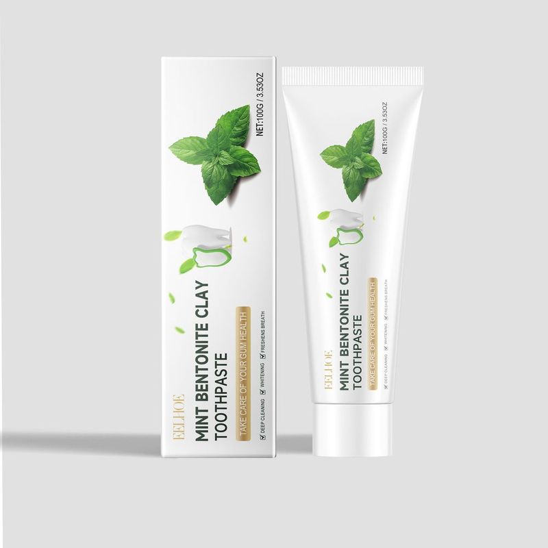 EELHOE Volcanic Ash Tooth Cleaning Toothpaste Improves Yellow Teeth And Gently Cleans Tooth Dirt Daily Care Toothpaste_voghion.com