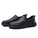 Casual For Men, Round Toe, Autumn Daily Genuine Leather Men's S, Slip-On Non-Slip Loafers, First Layer Cowhide Dad_voghion.com