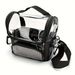 Professional Makeup Artist Crossbody Bag - Large Capacity Multi-Compartment Organizer With Detachable Touch-Up Pouch, Durable Black Portable Cosmetic_voghion.com