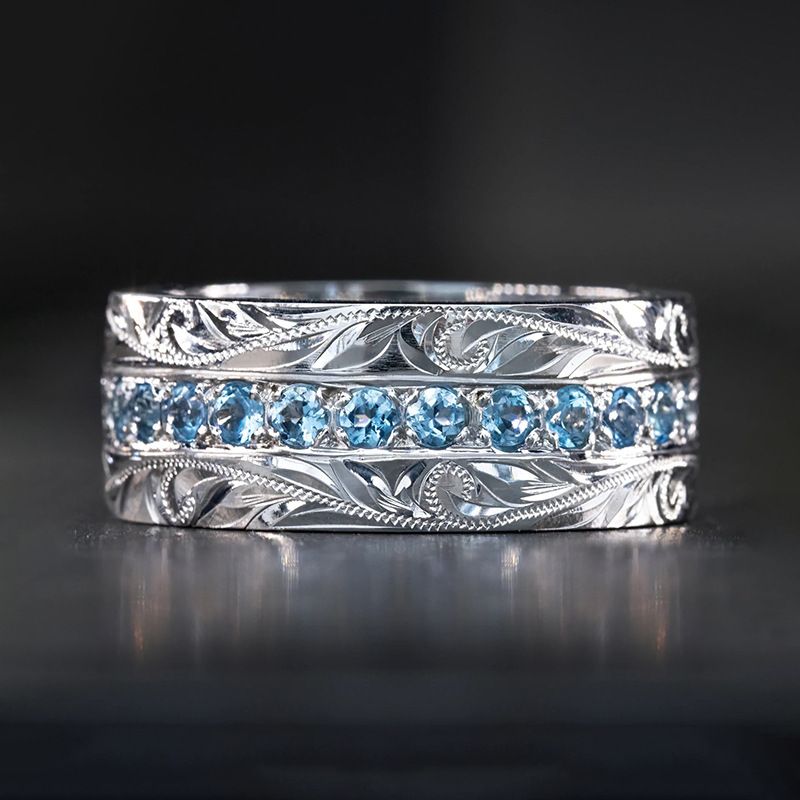 Cao Shi 2024 Bryllup Hvedeørefinger Mode Ny Mandlig Kvinde Samme Stil Ring_voghion.com