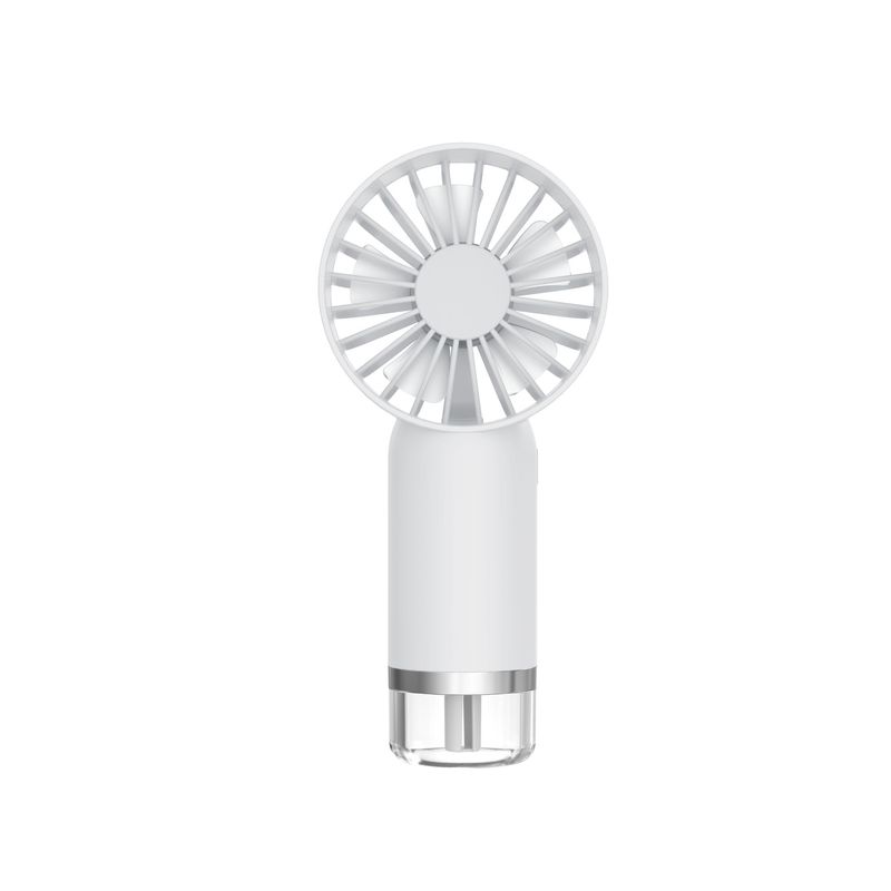 New Spray Handheld Mini Portable Hydration Device Small USB Rechargeable Desktop Fan_voghion.com