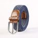 Men's And Women's Pin Buckle Mixed Color Style Casual Woven Belt For Women_voghion.com