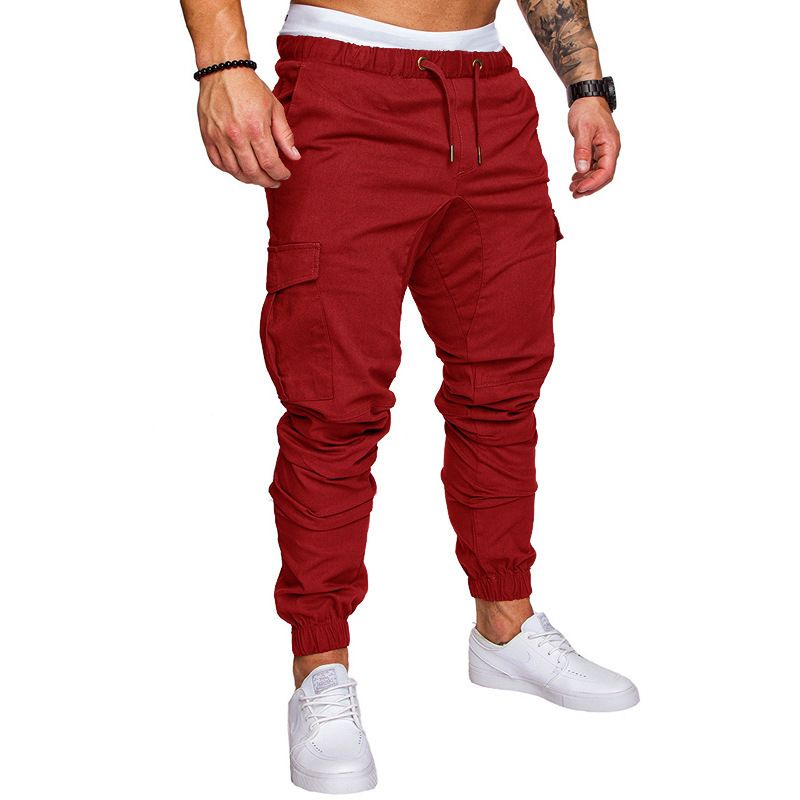 2022 New Casual Sport Pants Bottoms Men Elastic Breathable Running Training Pant Trousers Joggers Quick-Drying Gym_voghion.com