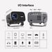 A10 High Lumen Projector Home Bedroom Wall Projection Dual WiFi Bluetooth Android 13 Portable Mini Projection_voghion.com