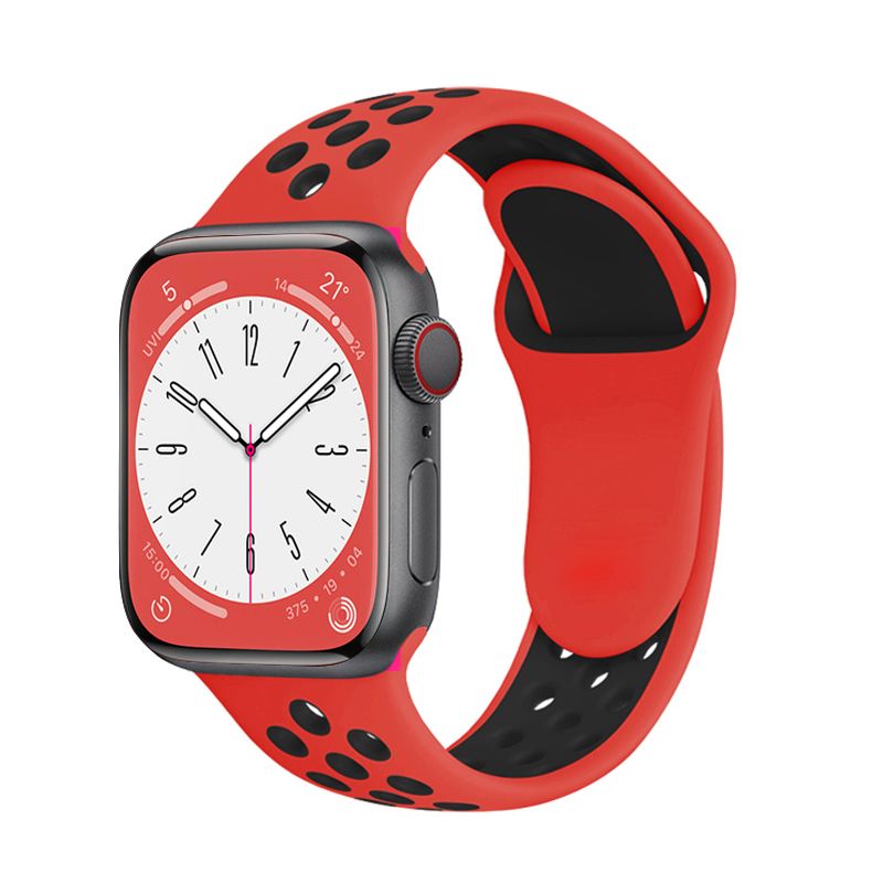 Silikon-Sportarmband für Uhrenarmband 49 mm 38 mm 42 mm 41 mm 45 mm 40 mm 44 mm Correa-Armband iWatch Serie 8 7 6 4 5 SE ultra_voghion.com