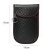 2024 Carbon Fiber RFID Car Shielding Key Case Faraday Bag Anti-Theft Anti-Sensor Keychain_voghion.com