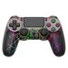 Controles para console de jogos P4, controle sem fio para PC, com botão, giroscópio, tela sensível ao toque Bluetooth_voghion.com