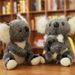 Adorable Plush Koala Bear Toys Featuring Sitting Mother And Stuffed Dolls Baby_voghion.com