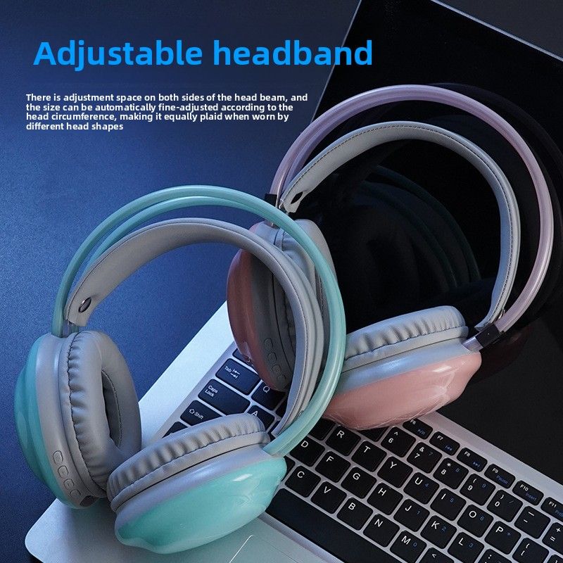 AI Intelligent Noise Reduction Y680 Cross-Border Bluetooth RGB Flowing Light Colorful Head-Mounted Gaming Headset Manufacturer E-Sports Style_voghion.com
