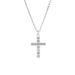 Full Diamond Cross Necklace For Women New Versatile Daily Commuting Proxy Purchasing And Shipping Exquisite Hot Girl_voghion.com
