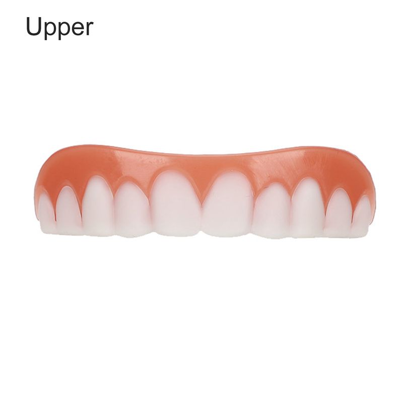 Hislaves - Funda dental cosmética de silicona en tono natural, cómoda y con la libertad de sonreír, ideal para salón de baile._voghion.com