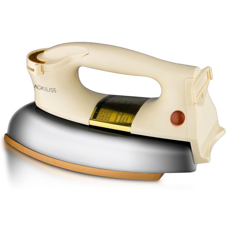 Classic Dry Iron - Household Traditional Handheld Electric Iron With Non-Stick Soleplate EU Standard ._voghion.com