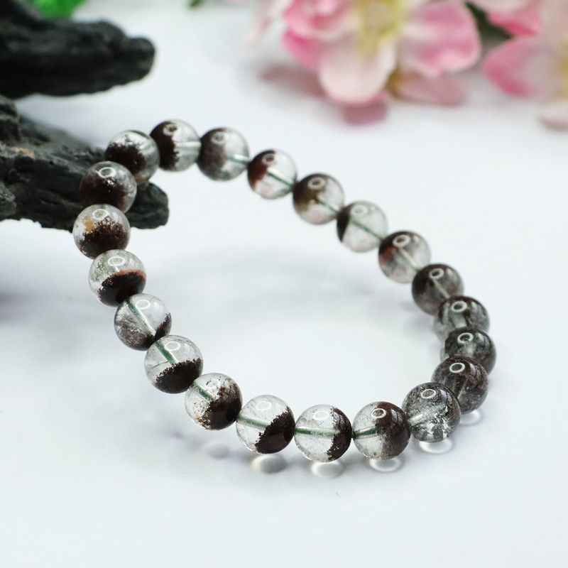 Jianyu Natürliches Phantomgrünes Haararmband Kristall Edelstein CB2062506_voghion.com