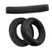 Coussinets d'oreille noirs avec serre-tête pour casque Beyerdynamic DT990 DT880 DT770 PRO_voghion.com