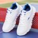 Euro Step Mesh Spring And Autumn Breathable White Lightweight Soft Sole Casual Trendy Deodorant Sports Running Men's Shoes_voghion.com