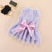 Vertical Striped Butterfly Dress Pet Cat Dog Summer Thin French Bulldog Corgi Teddy Pomeranian Bichon Clothes Spring_voghion.com
