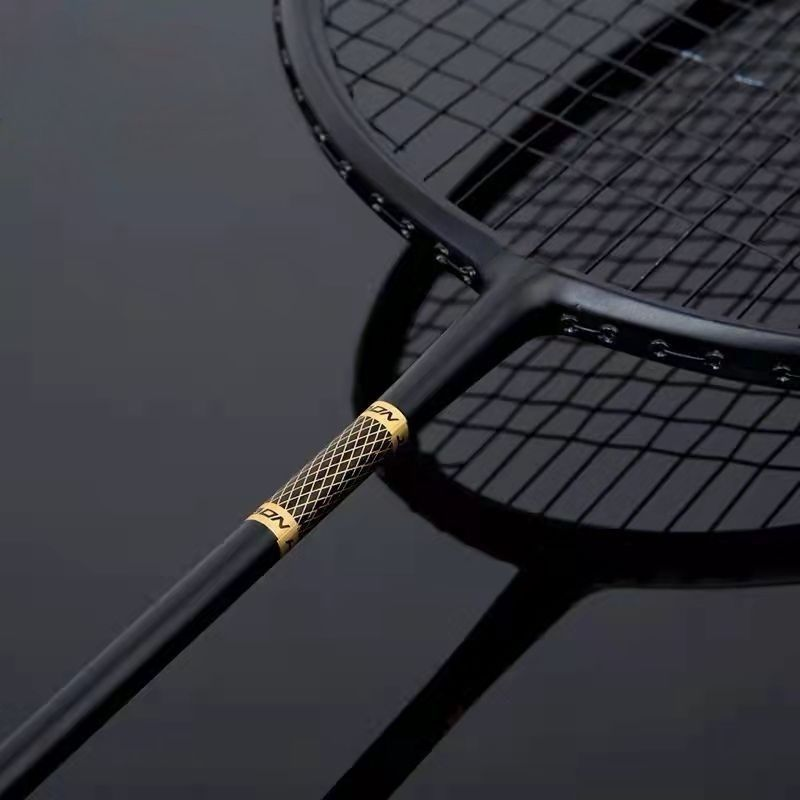 Badminton Balanced Ultra-Light Full Carbon Composite One-Piece para estudantes e adultos, tipo ofensivo, durável e único_voghion.com