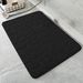 Pebble-Pattern Bath Mat - Super Absorbent Coral Fleece Floor Rug For Bathroom (Non-Slip Stain Resistant Quick Dry Machine Washable 24"X16")_voghion.com