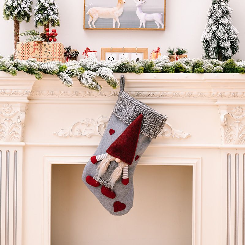 Chrëschtdekoratiounsmaterial Nordesche Bësch Senioren Chrëschtsocken Rudolf Dekoratiounssocken Kannerkaddoe_voghion.com