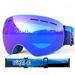 Whale Frameless UV Protection Windproof Sandproof Outdoor Climbing Snow Visual Double Layer Ski Goggles Off-Road_voghion.com