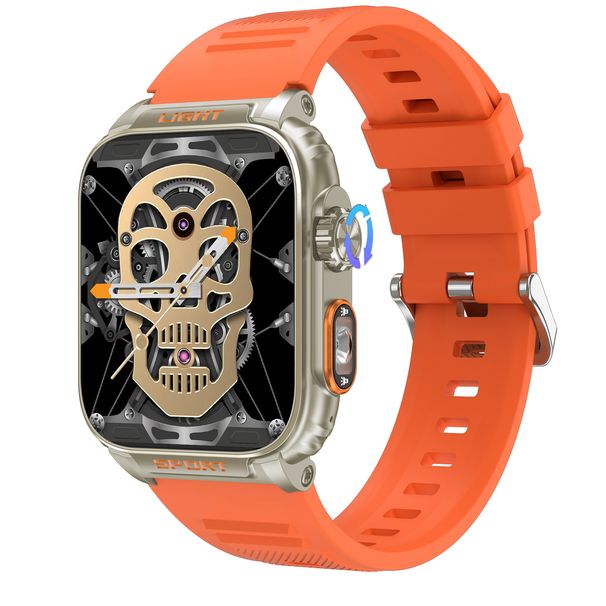 P5 Smart Watch With Bluetooth Calling, Flashlight, Music, Camera, Heart Rate & Blood Pressure Monitoring, Multiple_voghion.com