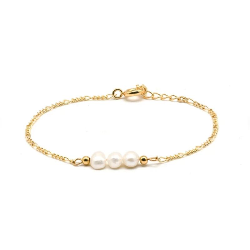 Bracelet en perles d'eau douce naturelles de style coréen et japonais, élégant, populaire sur Internet_voghion.com