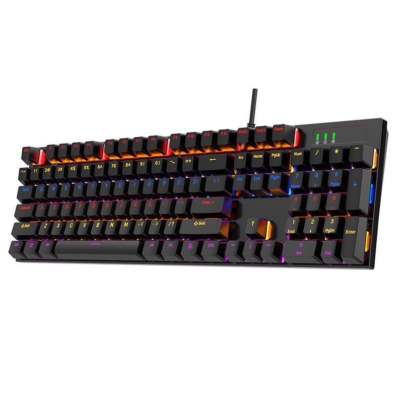 E-sports 104 Standard Keyboard Mechanical Wired Gaming_voghion.com