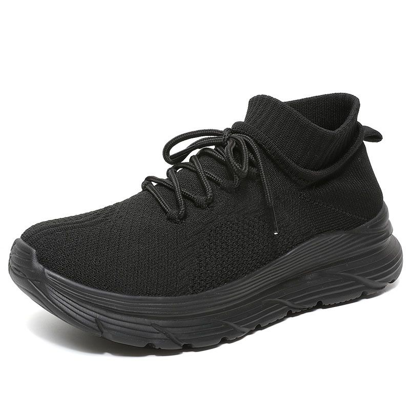 Socken Laufschuhe Damen Sneakers Sportschuhe für Damen Herren Atmungsaktiv Lässig Elastizität Plattform Vulkanisieren Stiefeletten_voghion.com