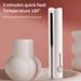 Japanischer Mini-Haarglätter, USB-C-Schnellladung, 45 Min. kabellose Nutzung, Turmalin-Keramikplatten zur Frizz-Kontrolle_voghion.com