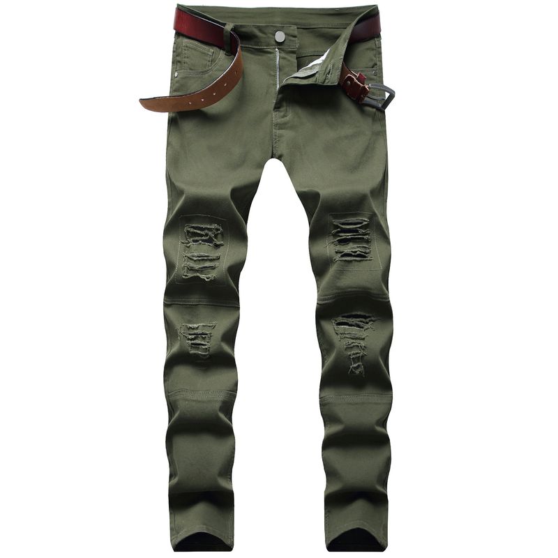 Neue Stil Micro Elastische Loch Schlanke Herrenbekleidung Export Cross Border Dedizierte Versorgung_voghion.com