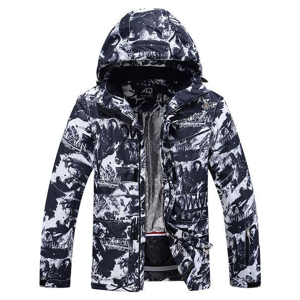 New Men's Suit Winter Outdoor Windproof Water-Repellent Warm Thickened Snowboard Snow Ski Jacket_voghion.com