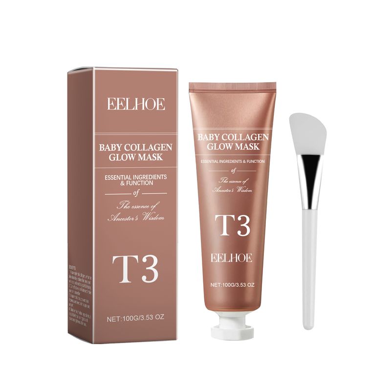 EELHOE Collagen Peel Tear Mask, Moisturizing, Hydrating, Moisturizing, Anti-Wrinkle Brightening Skin Tone Tear Mask_voghion.com