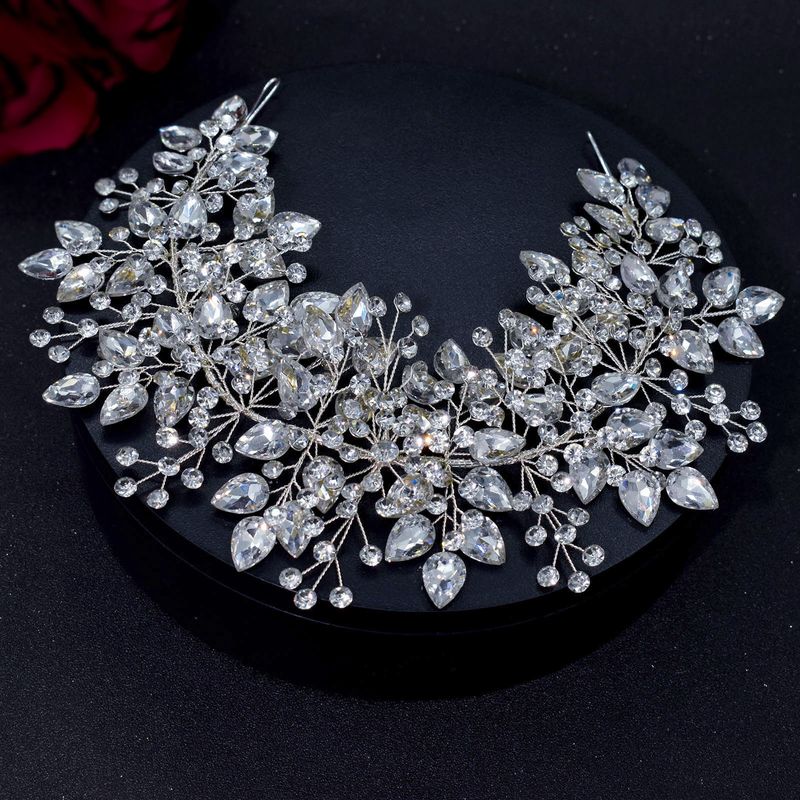 Braut Kopfschmuck Neue Strass Handgemachte Stirnband Hochzeit Kleid Haarband Gepresste Haar Stirnband Haar Zubehör_voghion.com