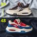 Scarpe da ginnastica alla moda da uomo in stile coreano, primavera e autunno 2025, con suola spessa, taglia grande45464748_voghion.com
