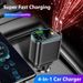 1-5 Vehicle Mobile Phone Charger, Supporting Super-Fast Charging, With Ambient And Starry Sky Light_voghion.com