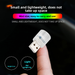 OKEEN Mini Plug-in Night LED USB Atmosphère Aucune modification RGB Gradient Voiture Lumière d'ambiance 1_voghion.com